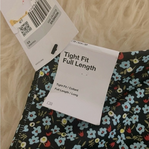 NWT Nike Floral Print Tight Fit Full Length Leggings - Picture 4 of 6